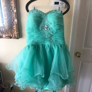 ~ Beautiful teal Dress.